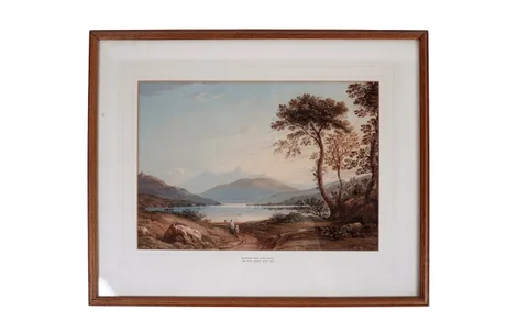 Snowdon from Capel Curig by John Varley, watercolour on paper, sold Mar 2026
