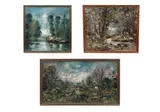 Antoni Sulek, Three landscape studies