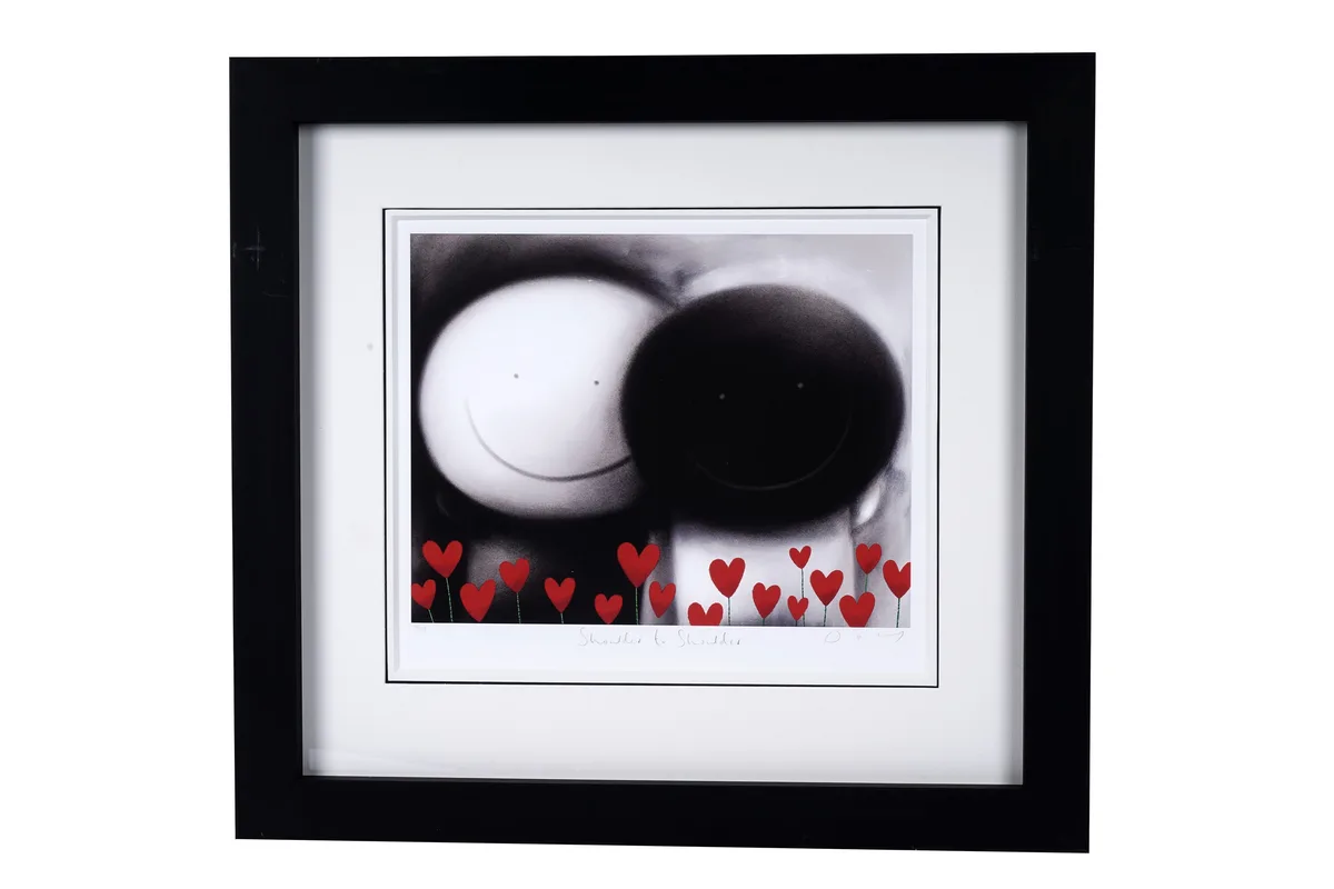 Doug Hyde, Shoulder to Shoulder, print on paper, limited UK edition 96/395
