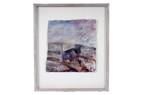 Richard Hobson, Ramshaw Leadmine, watercolour