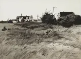 Andrew Wyeth, Cook House in Martinsville, 1938, brush and ink on paper