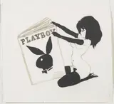 LeRoy Neiman, Femlin Reading Playboy, 1989, unsigned; dated 'January 1989' (in pencil on the reverse); identified on a label from Franklin Bowles Galleries (affixed to the backing paper)