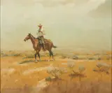 Jack N. Swanson, Rolling One No. 4, 1960, oil on canvas