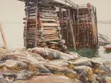 John Singer Sargent, The Old Wharf, Ironbound