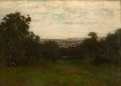 Alexander Helwig Wyant, Midsummer Day, oil on canvas