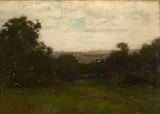 Alexander Helwig Wyant, Midsummer Day, oil on canvas