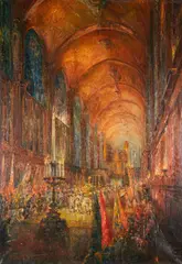Pinckney Marcius-Simons, The Pageant, oil on canvas