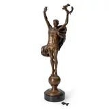 Evelyn Beatrice Longman, Victory, bronze with brown patina