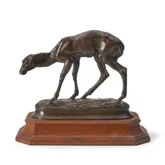 Alexander Phimister Proctor, Fawn, bronze with a brown patina