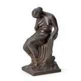 Salvatore Bilotti, A Seated Woman, bronze with a black-brown patina