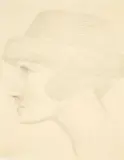 Elie Nadelman, Woman in Profile (Ideal Head)