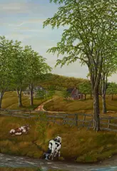 Pasquale, A Day in May, 1941, Oil on canvas