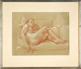 Michael Bergt, Darren Sideways, 2001, 13 1/2" x 17 1/2" sight size, 21 1/4" x 25" frame size