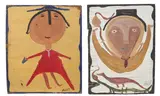 Mose Ernest Tolliver, A Pair of Paintings:, Prissy Lady