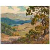 George Demont Otis, Spring Valley Lake, 1948, oil on canvas