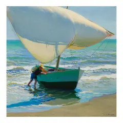 Arthur Grover Rider, Against the Light, oil on Belgian linen