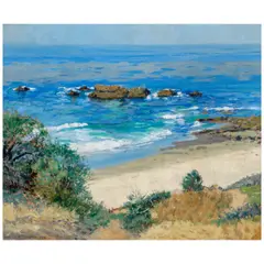 William Alexander Griffith, Heisler Park (Laguna Beach), oil on canvas