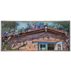 John Comer, Wisteria, oil on canvas