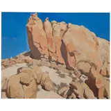 Maynard Dixon, Point of Rocks, 1936, oil on canvas affixed to board