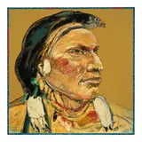 Ira Yeager, Native American with Bird Headdress