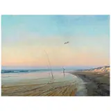 Al Barnes, The Surf Fisherman, oil on canvas