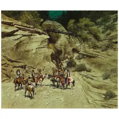 Frank McCarthy, The Council, casein on Masonite