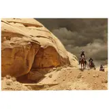 Frank McCarthy, Desert Patrol, oil on Masonite