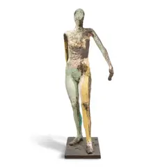 Manuel Neri, Rosa Negra No. 2, 1982-83, bronze with oil-based pigments