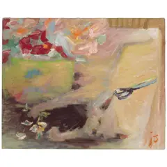 Jess Collins, French Sentiment, 1955, oil on canvas