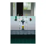 Bruce Cohen, Interior of Studio with Green and Black Floor, 1983, oil on canvas