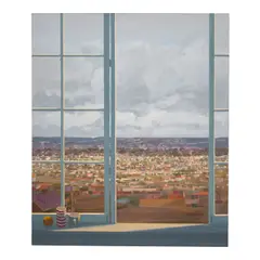Larry Cohen, Open Window, Gower & Franklin, 1983-85, oil on canvas