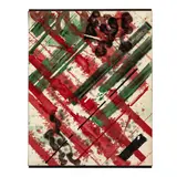 Ed Moses, Untitled, 1985, oil and acrylic on canvas in artist's frame