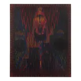Lee Mullican, Guardian Portrait, 1978, oil on linen