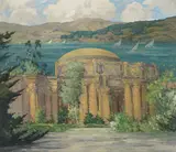 Sophie Marston Brannan, Palace of Fine Arts (San Francisco), oil on canvas