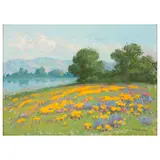 William Franklin Jackson, California Landscape, circa 1918, oil on canvas