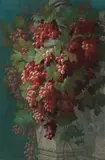 Edwin Deakin, Study from Nature (Grapes), oil on canvas