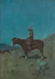 Bill, Night Watch, oil on canvas
