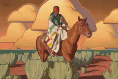 Logan Maxwell Hagege, Sage Clearing, oil on linen