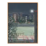Larry Cohen, View of UCLA at Night