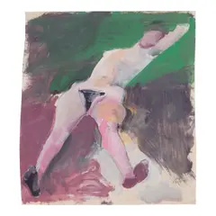 Manuel Neri, Untitled, 1971, gouache and graphite on paper