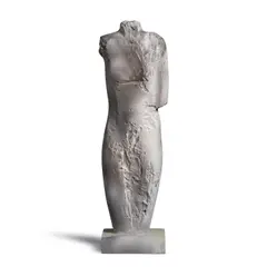 Manuel Neri, Ostrakon Series No. 1, 1999, bronze with oil-based pigments
