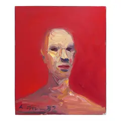 Nathan Oliveira, Untitled, 1982, oil on canvas