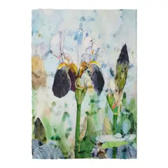 Joseph Raffael, Iris in Gentle Rain, 1988, watercolor on paper