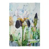 Joseph Raffael, Iris in Gentle Rain, 1988, watercolor on paper