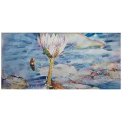 Joseph Raffael, Mid-Winter Lily, 1980, watercolor on paper