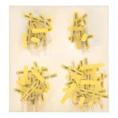 Deborah Oropallo, Detached, 1997, oil on canvas