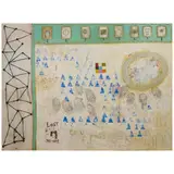 Squeak Carnwath, Relative, 1997, oil and alkyd on canvas