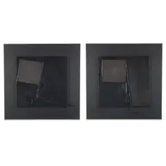 Group of Two Works by Fletcher Benton, 1996, Corten and mild steel with patina and lacquer, offered Jun 2025