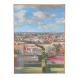 Larry Cohen, View from the Hollywood Hills, 2016, oil on canvas