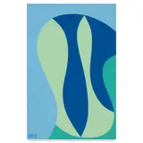 Karl Stanley Benjamin, CIO (Curves In and Out) #4, 1963, oil on canvas